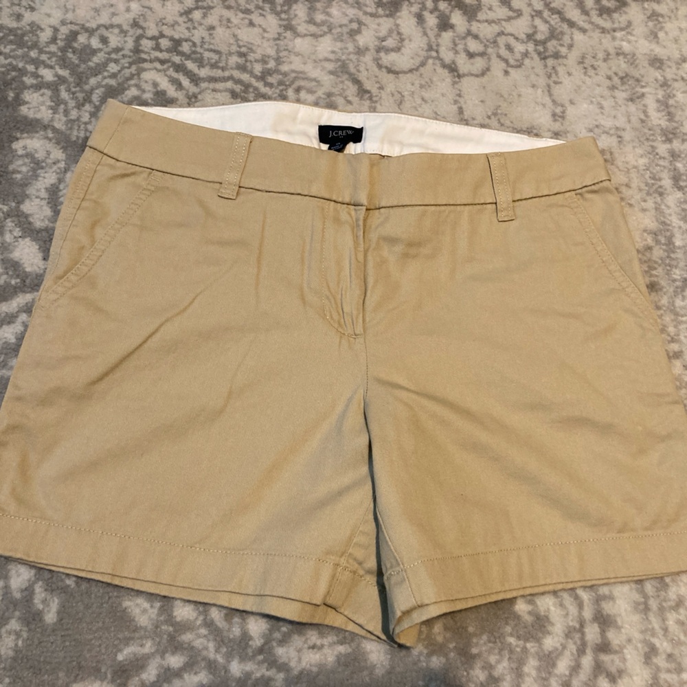J. Crew Khaki Chino Shorts